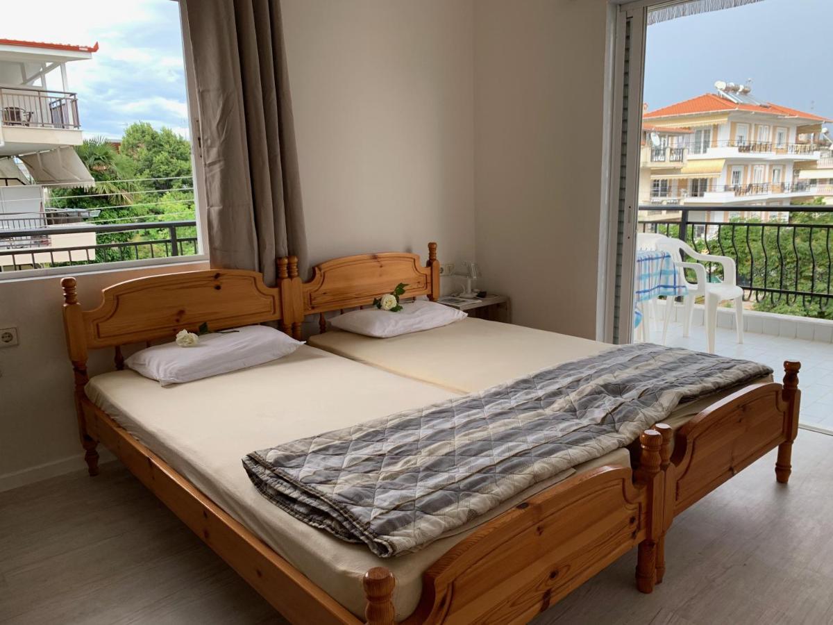 Helios Apartmenthouse Olympiaki Akti Bagian luar foto